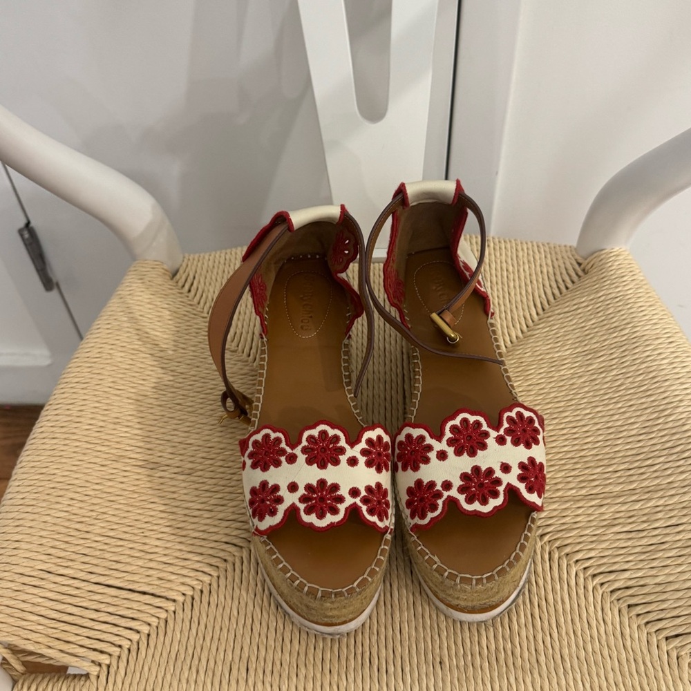 See by Chloe platform sandals